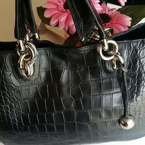FURLA GENUINE LEATHER CHAIN HANDBAG EGPC